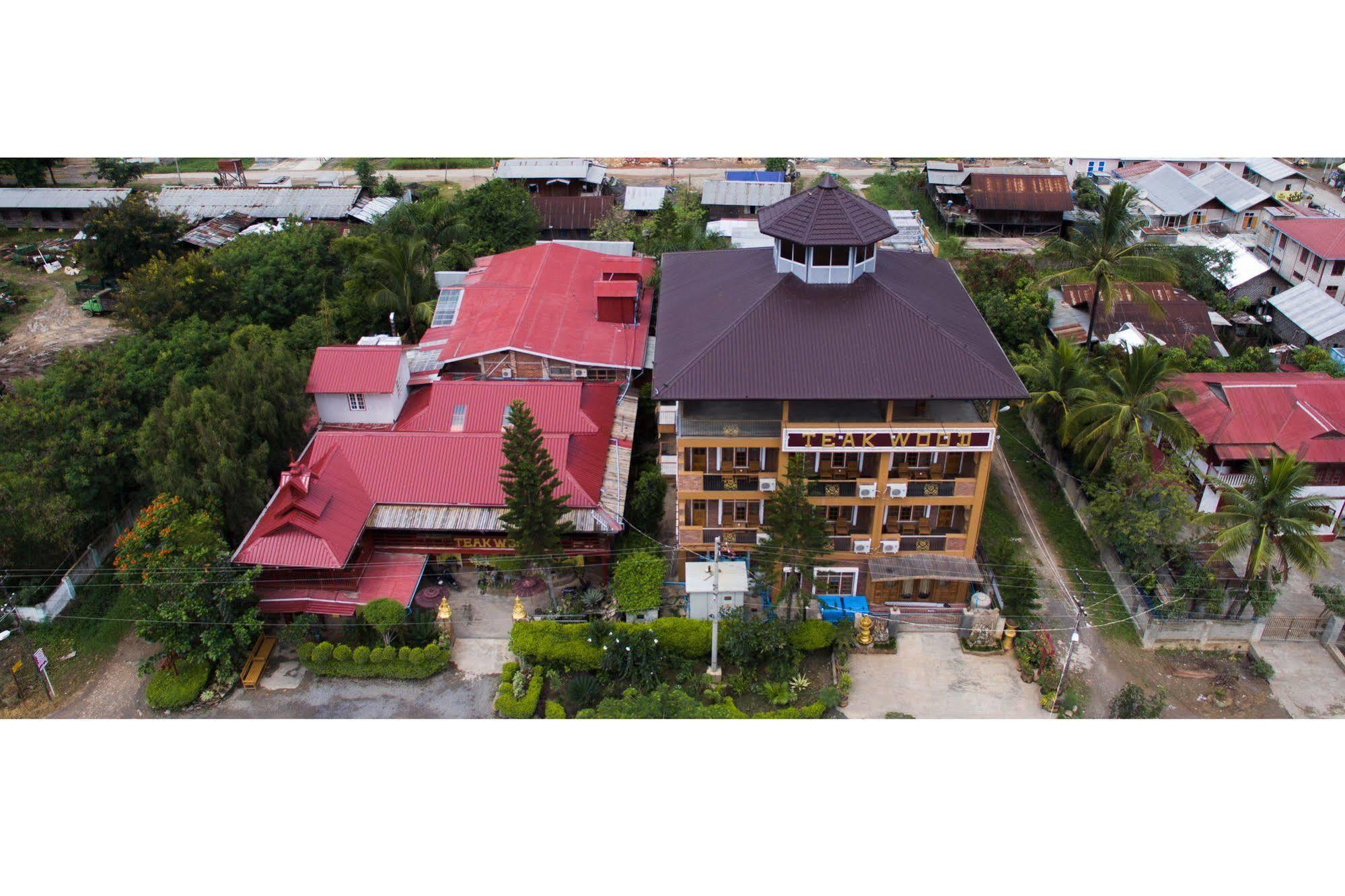 Teak Wood Hotel Nyaung Shwe Exterior foto